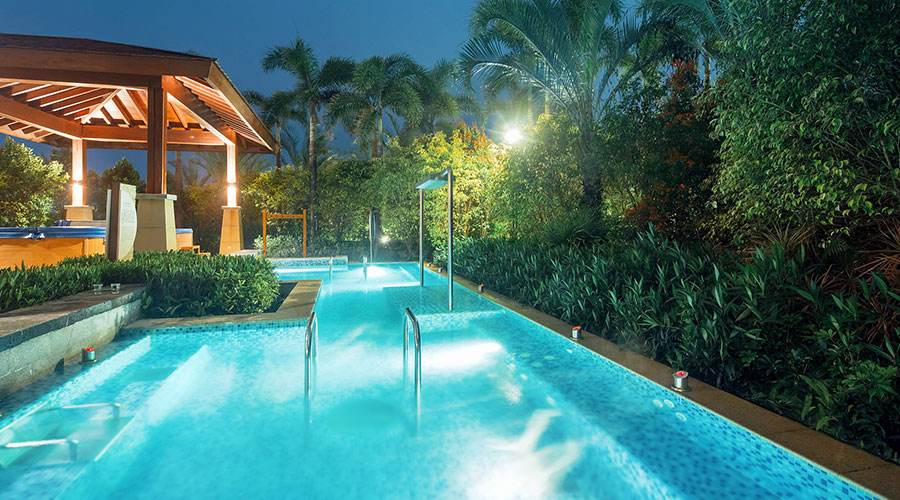 游泳池設備,一體化泳池,別墅泳池設備