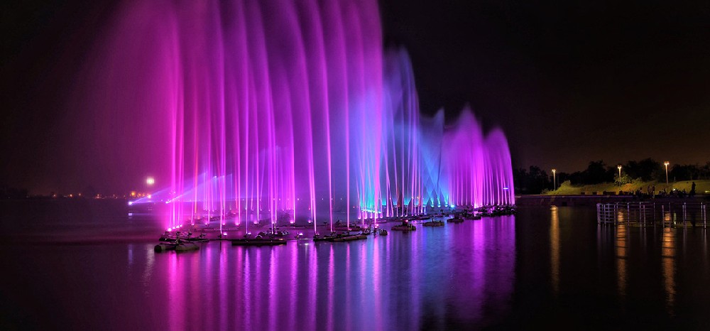 噴泉景觀,水下燈 噴泉景觀,水下燈